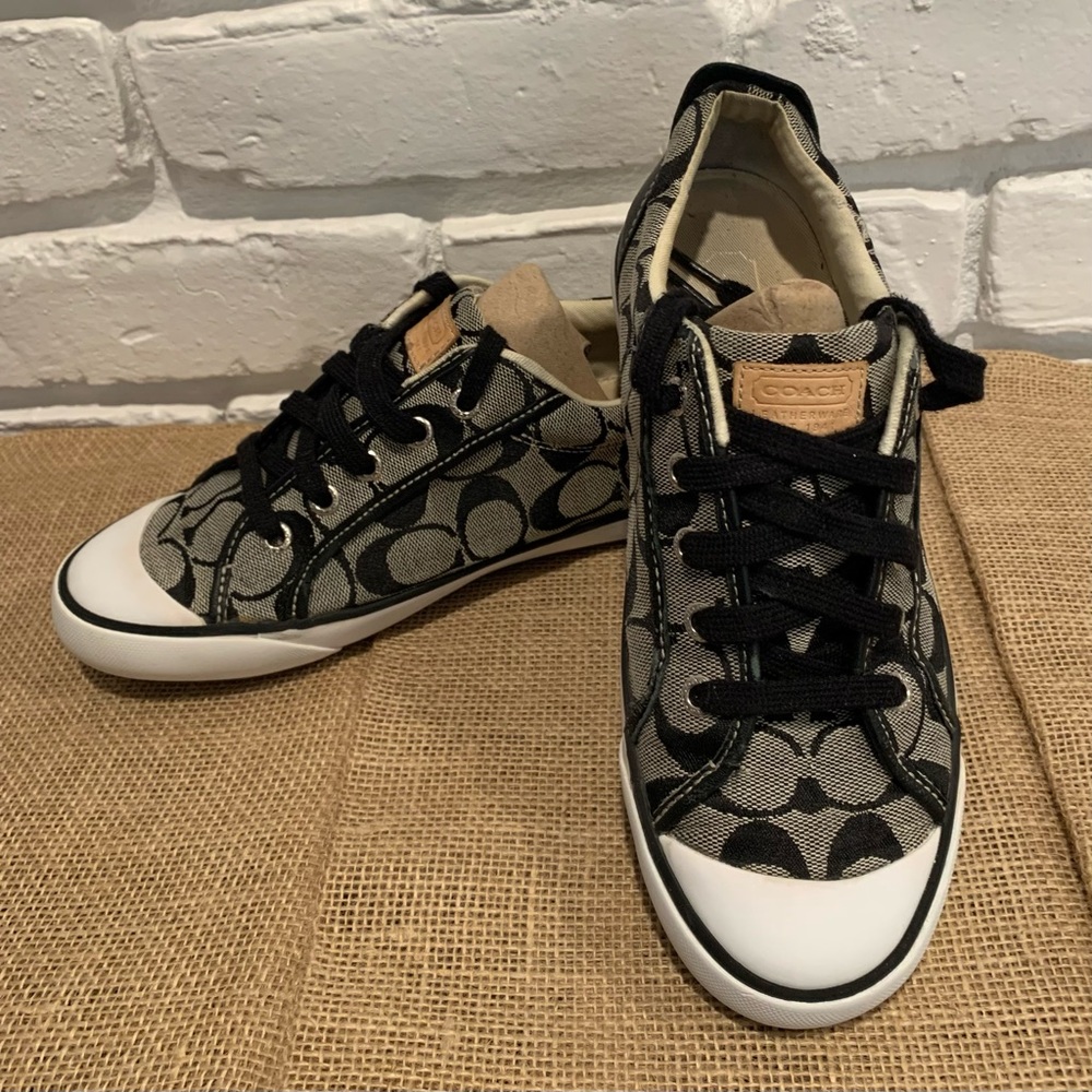 Coach “Barrett” Canvas Sneakers